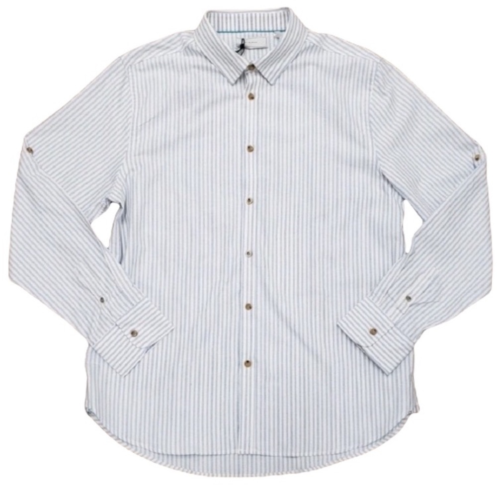 Five Four Corbin PinStripe Button Down Dress Shirt